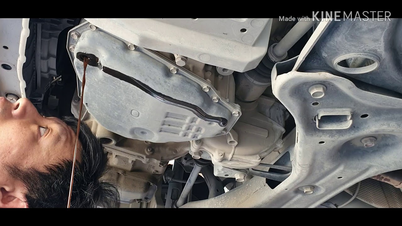 เปลี่ยนกรองเกียร์ Nissan Almera 1.2