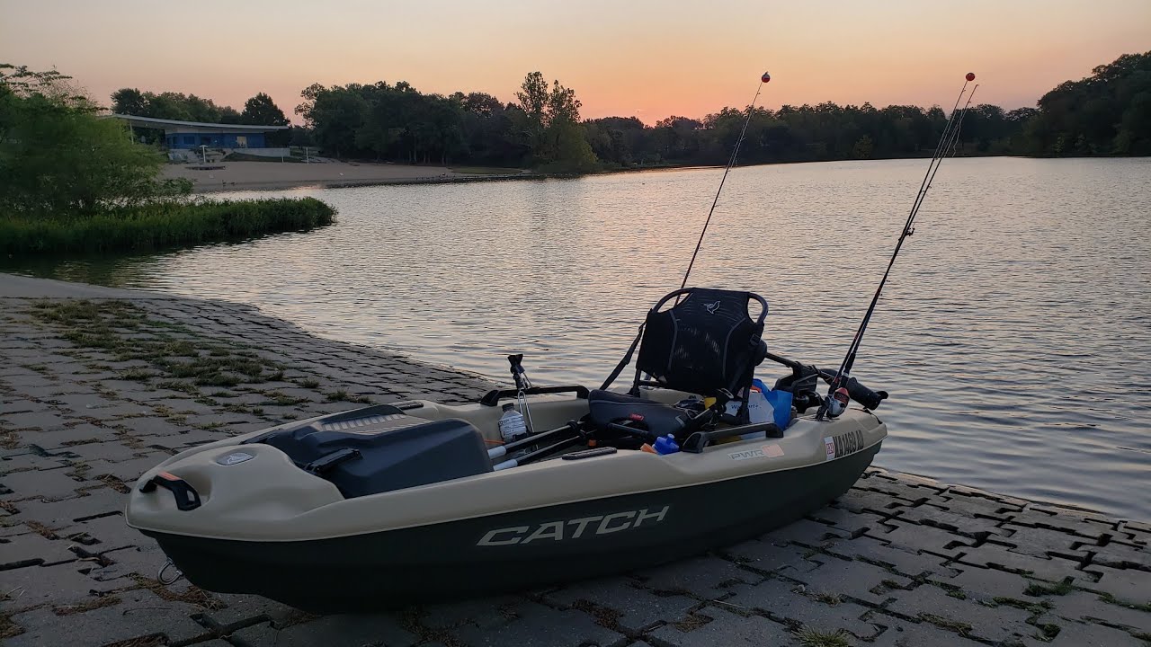 Kayak review (Power Catch 100) and upgrades this season. Kayak accessory review (fish finder etc.)