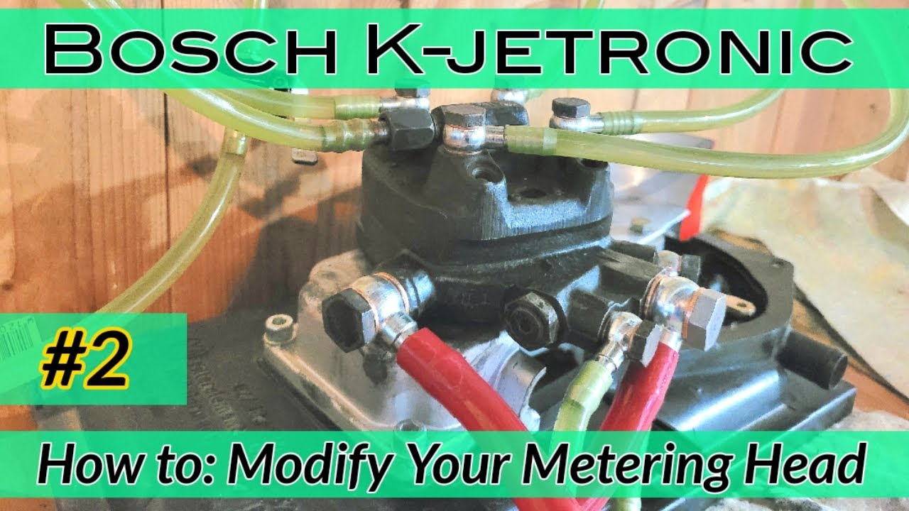 Bosch K-jetronic - How to: Modify Your Metering Head