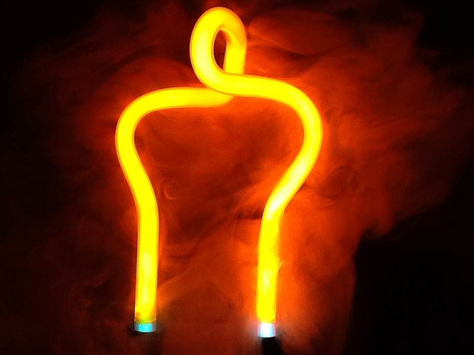 Использование самодельного умножителя напряжения для управления неоновыми трубками.