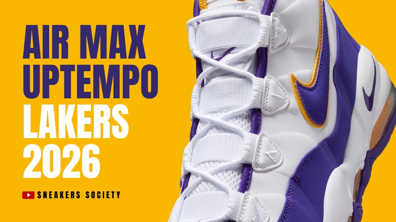 LAKERS 2026 Nike Air Max Uptempo | DETAILED LOOK + PRICE