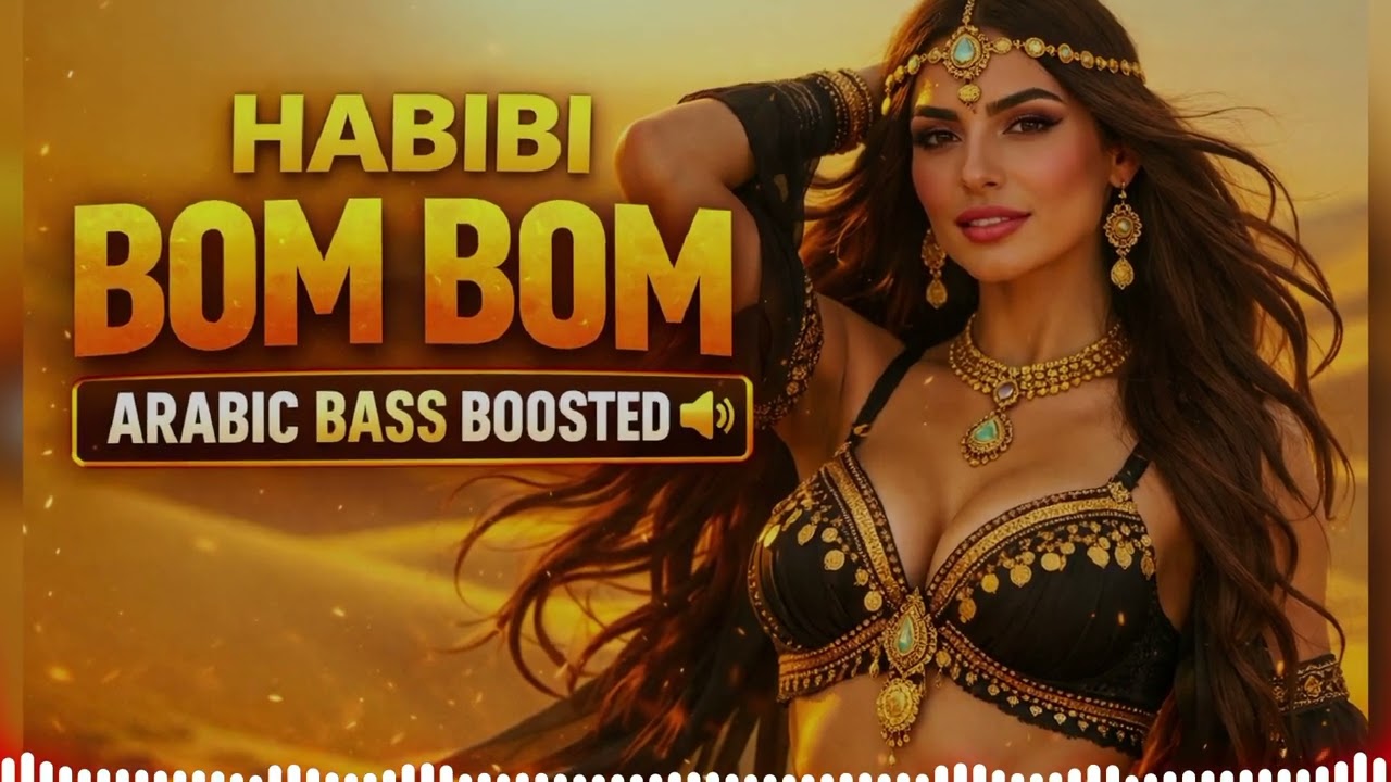 Habibi Bum Bum 🔥 Arabic Trap Bass Music | 808 Heavy AI Club Hit