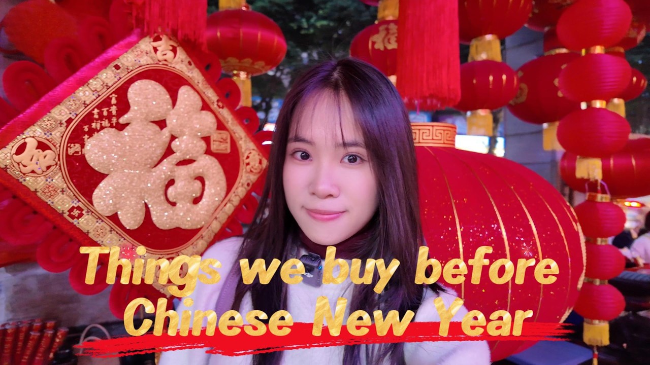 Things Chinese people would buy before the Chinese New Year#chinesenewyear #travelvlog