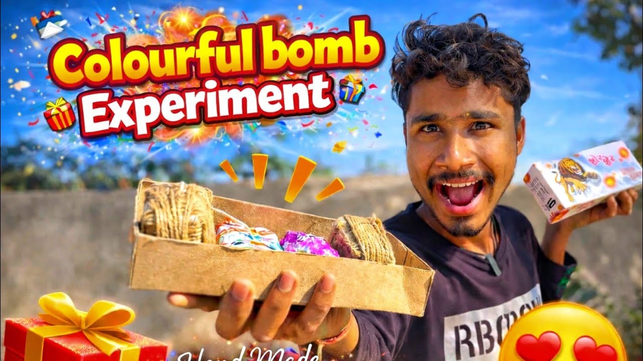Homemade Biggest Colour Boom 💥 | Giant DIY Color Blast Experiment 😱