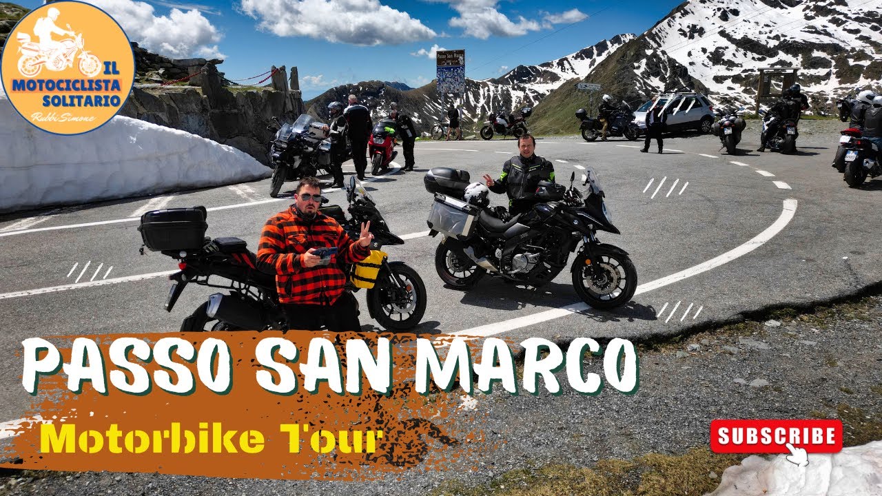 PASSO SAN MARCO in moto