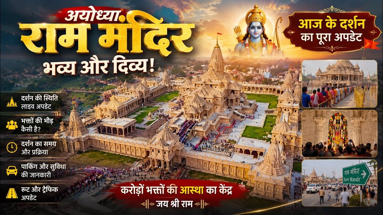 Ayodhya ram mandir latest update/Ayodhya ram mandir darshan/Ayodhya janmbhoomi path/Ram janmbhoomi