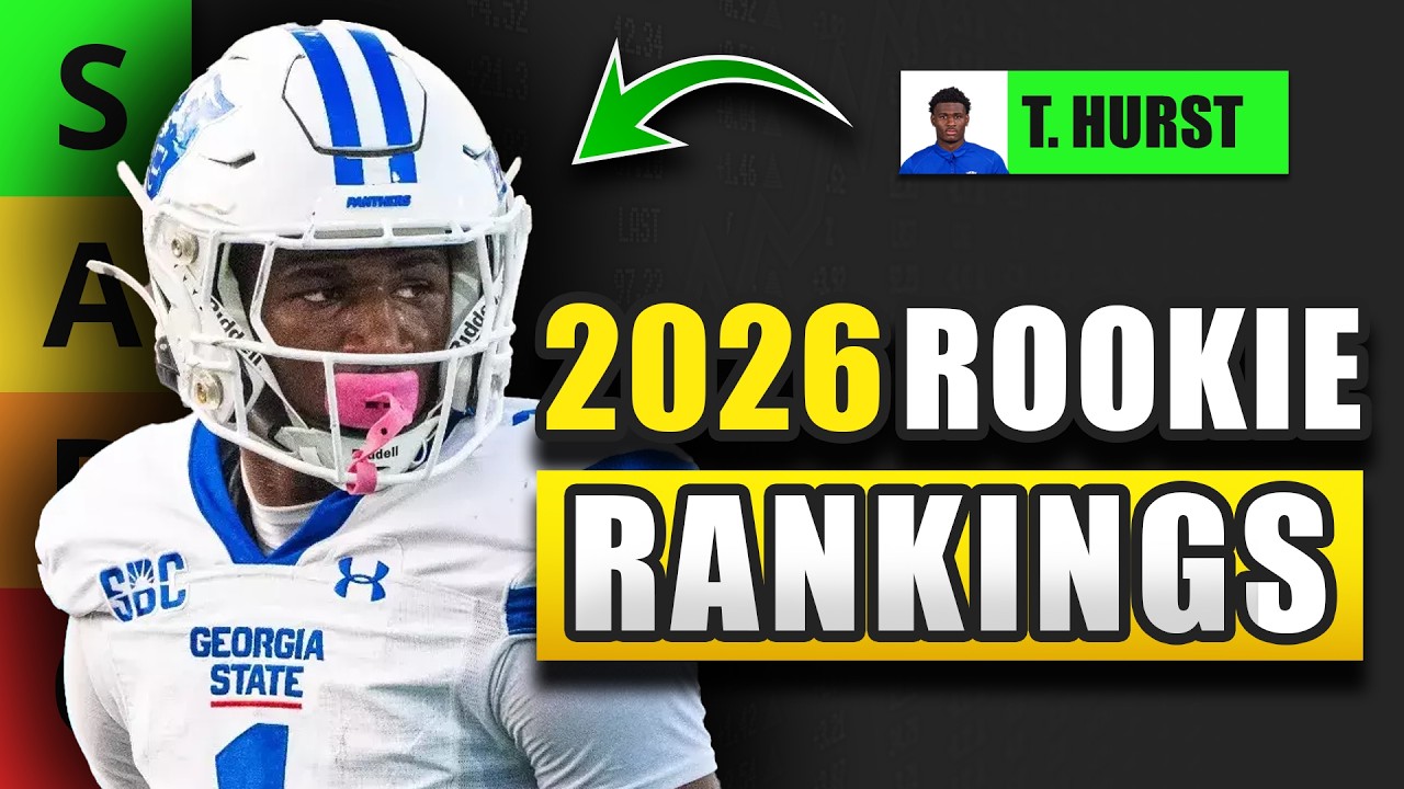 Top 25 Dynasty Superflex Rookie Rankings (Tier List!)