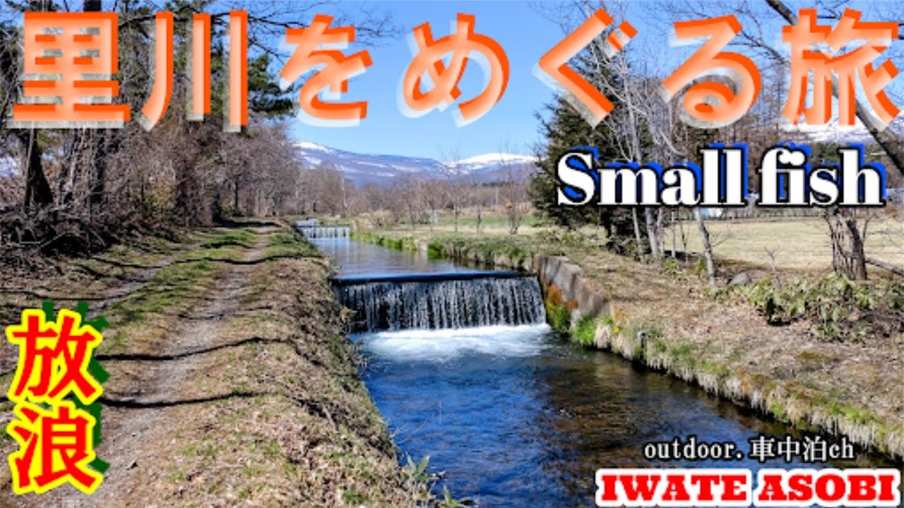 【渓流釣り】釣れない男が初めて里川で渓魚を釣るまで🎣～First challenge～#渓流釣りルアー #釣り初心者 #fishing