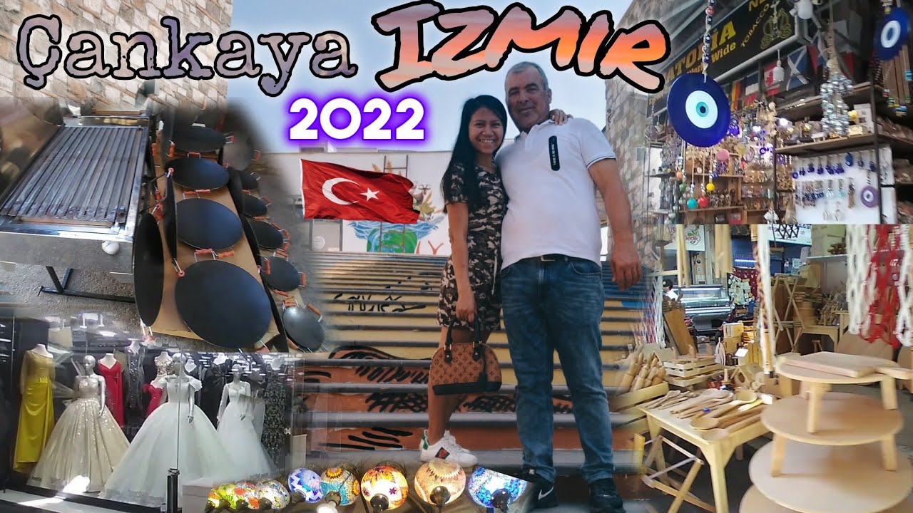 IZMIR KEMERALTI BAZAAR  walking tour | August 2022 TURKEY