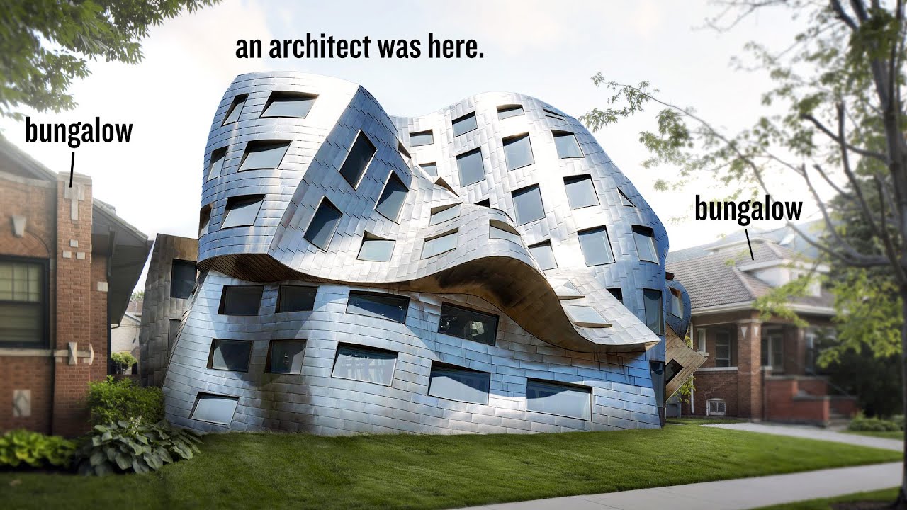 Проблема со зданиями, которые просто вписываются в пространство