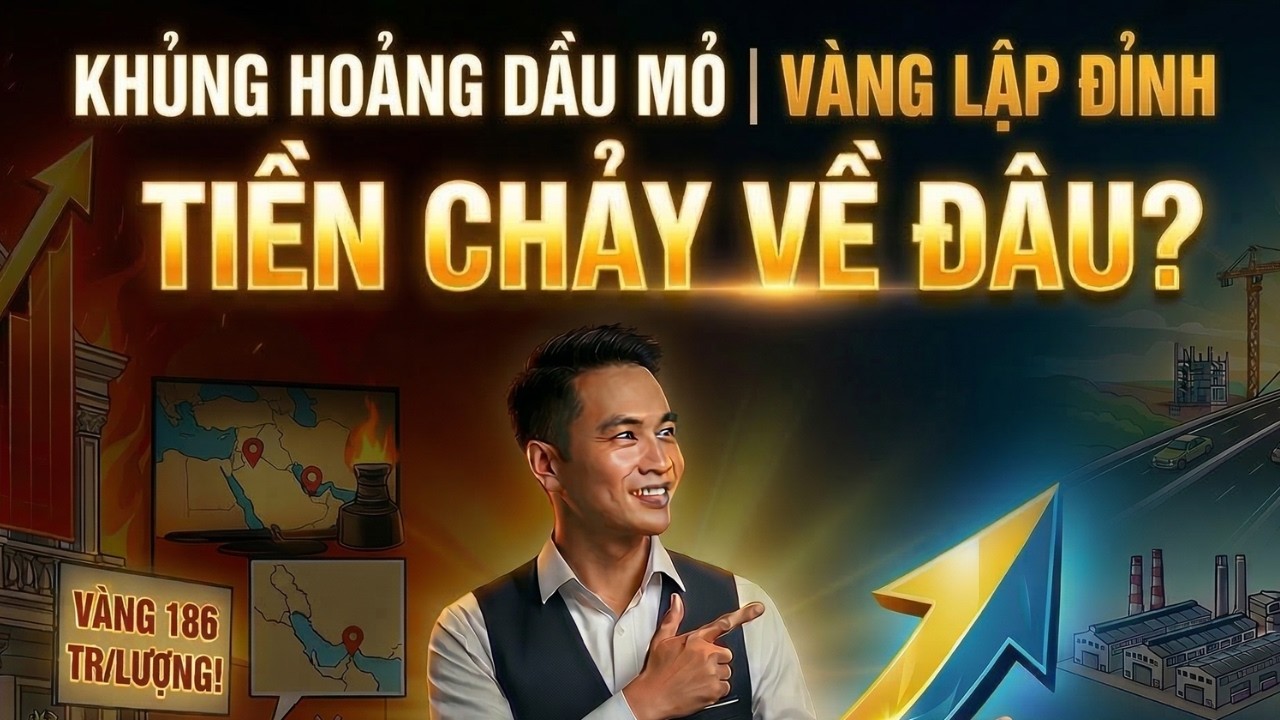 KHỦNG HOẢNG DẦU MỎ, VÀNG LẬP ĐỈNH: Dòng Tiền Thông Minh Sẽ Chảy Về Đâu?