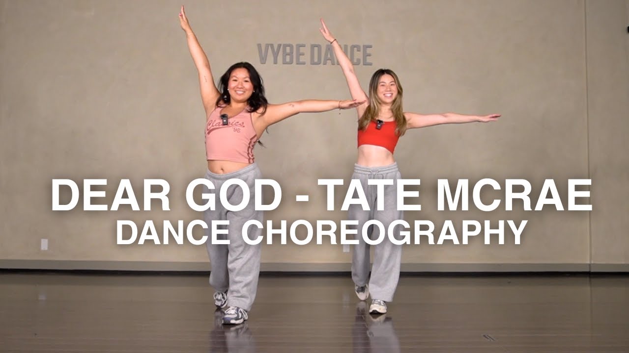 Dear God - Tate Mcrae Dance Choreography by @Arica Tamayo  | Beginner Level (Jazz Funk)