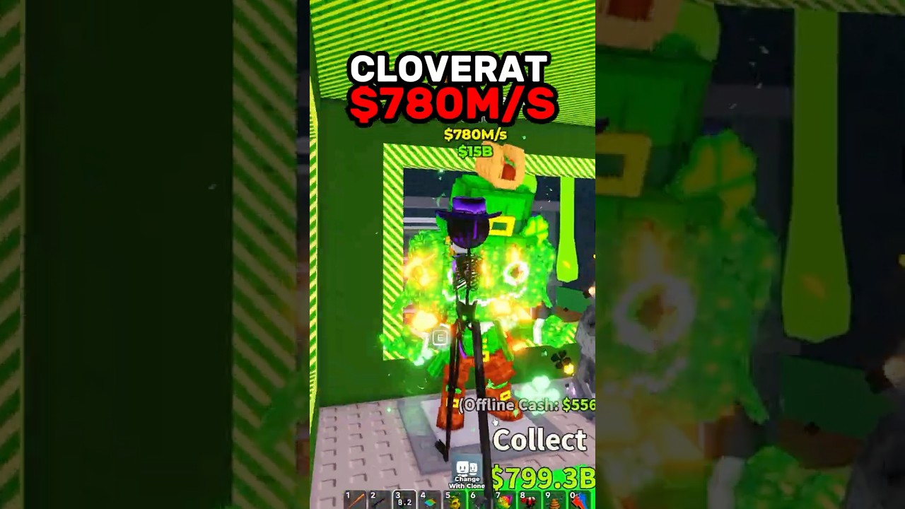 Я украл редкого клевера, но вот что случилось 😱🍀