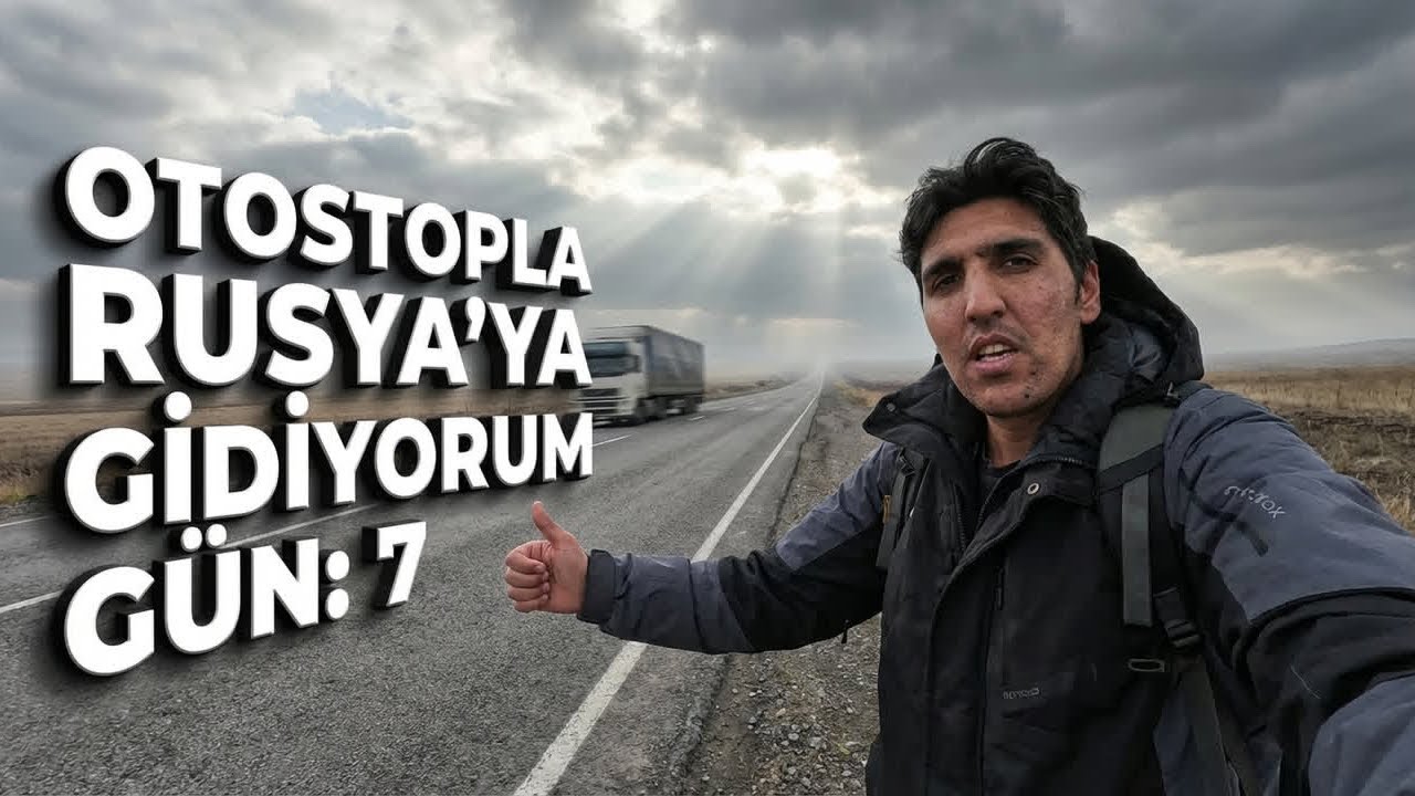 Türkiye’den Otostopla Rusya’ya Gidiyorum! Gün : 7 ( Gölbaşı - Aksaray )