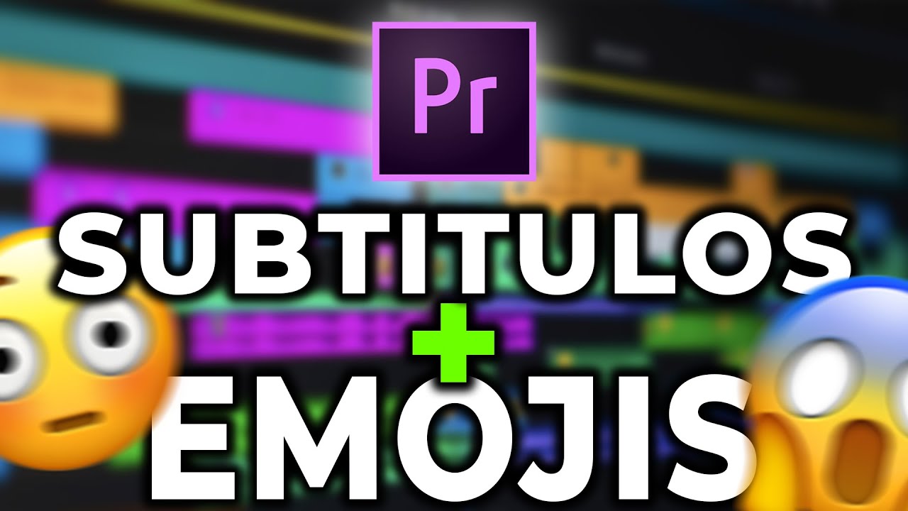 Cómo agregar subtitulos con emojis para tus videos en Adobe Premiere Pro 2025 ✅ ( Tutorial )