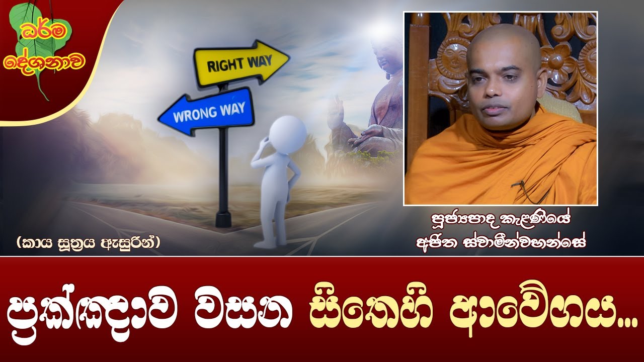 Ven Kalaniye Ajitha Thero | 2023-02-17 | 2:30PM (ප්‍රක්ඤාව වසන සිතෙහි ආවේගය)