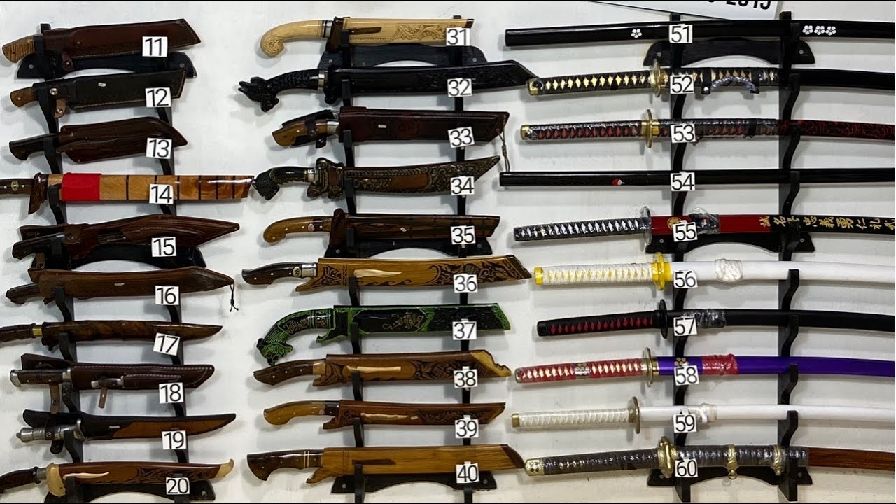 PROMO BELI 1 GRATIS 1 - KATANA PEDANG GOLOK PISAU DAN BONUS !!