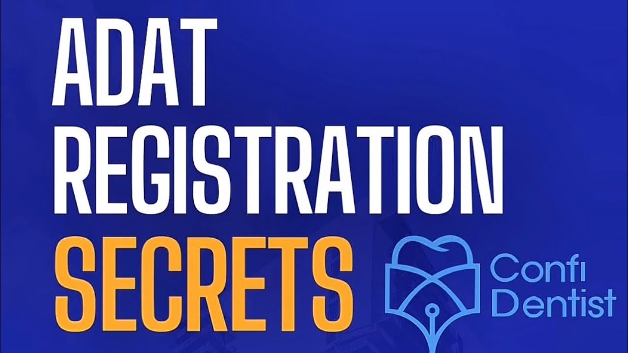 ADAT Registration Secrets with Dr Hannah!