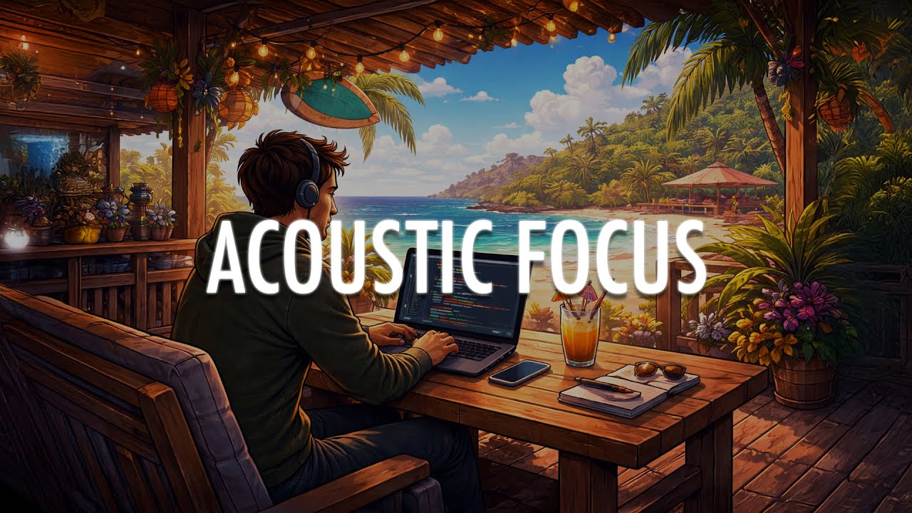 Slow Morning in the Woods | Acoustic Lo-Fi & Folk Guitar
