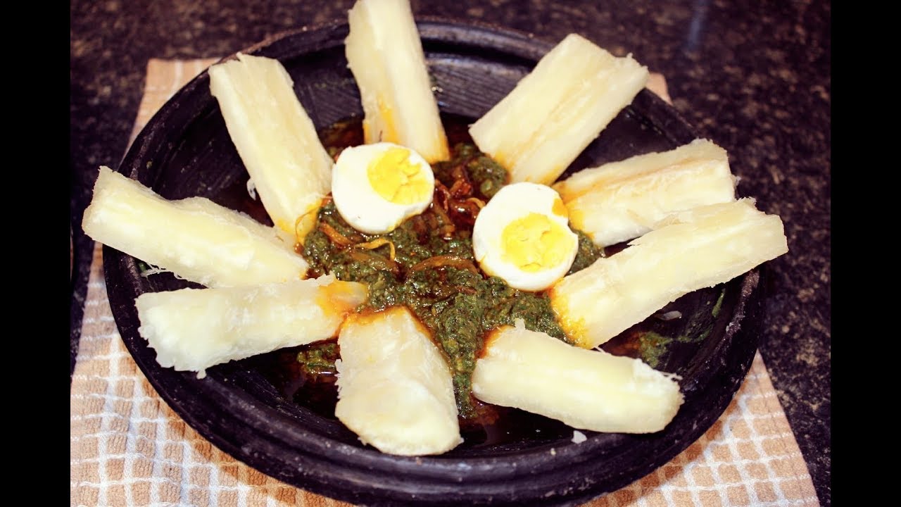 How To Make Local Ghana Spinach Stew / Your Home Town Style / Obaapa Kitchen