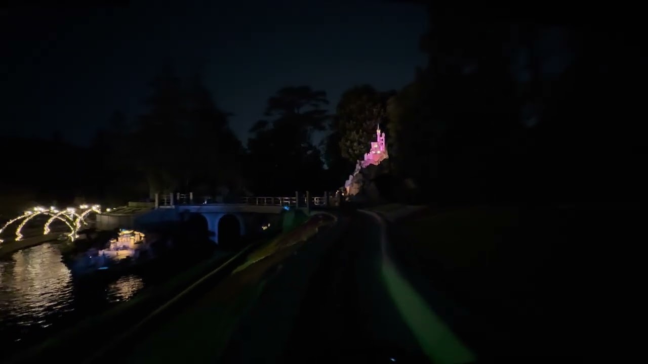 Disney After Dark 70th anniversary Casey Junior caboose ride. 