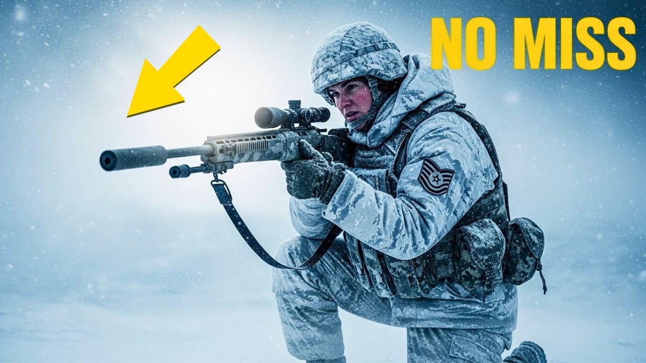 Whiteout Conditions. Zero Visibility. One Female Sniper Who Never Needed Clear Sight