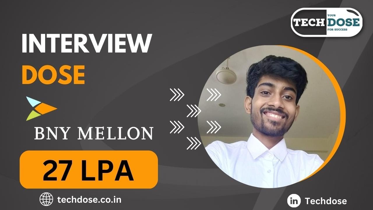 BNY Mellon interview experience | Interview Dose