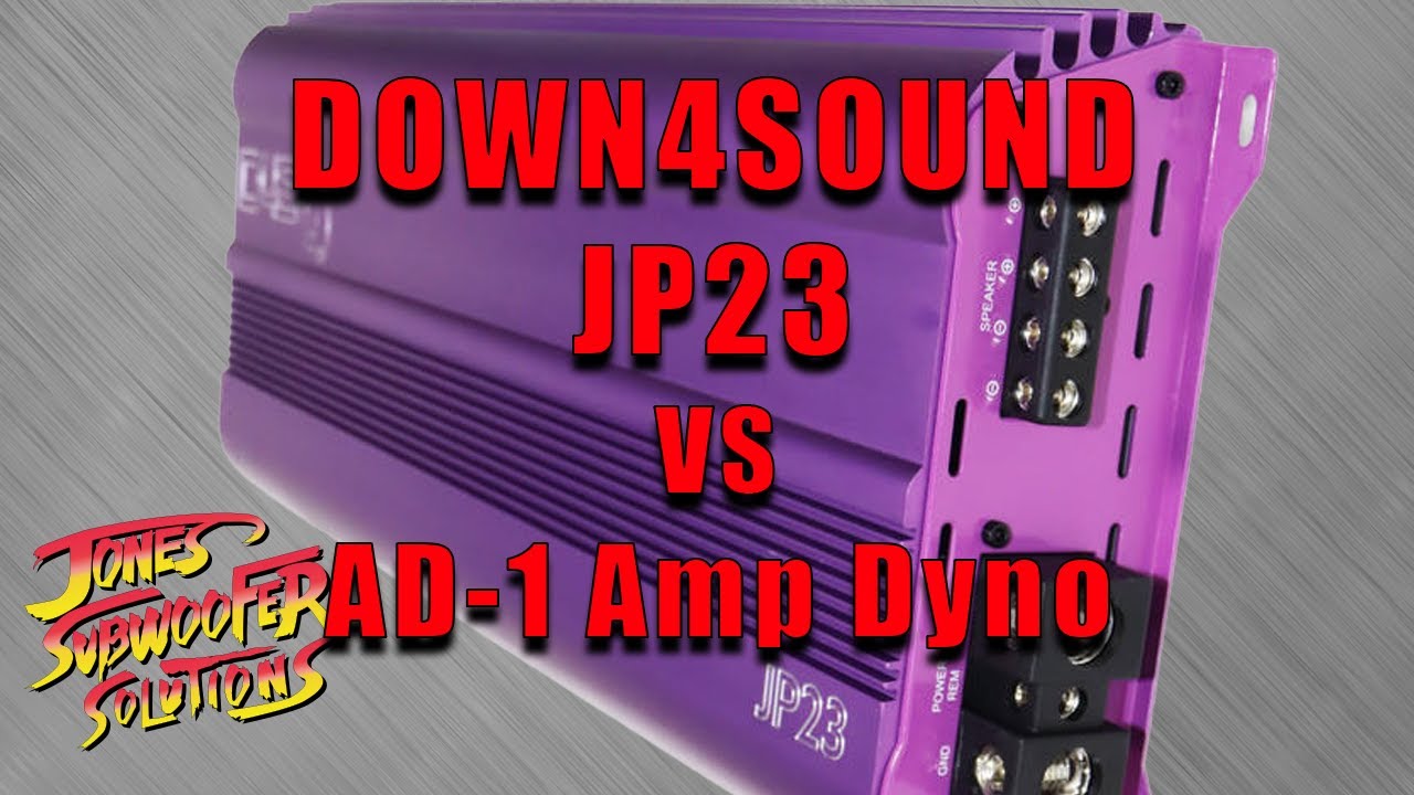 Усилитель AD-1 Amp Dyno D4S DOWN4SOUND JP23 от Jones Subwoofer Solutions JSS