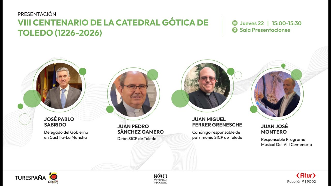 VIII Centenario de la Catedral gótica de Toledo | Sala Presentaciones