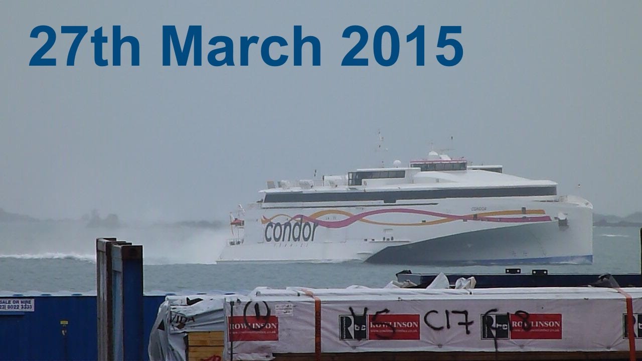 CONDOR LIBERATION First Ever Passenger Service Arriving in Guernsey