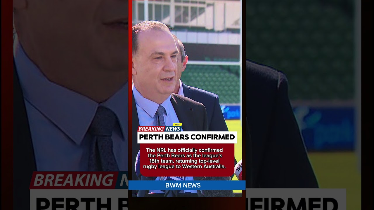 Perth Bears Officially Join NRL Expansion Plans 