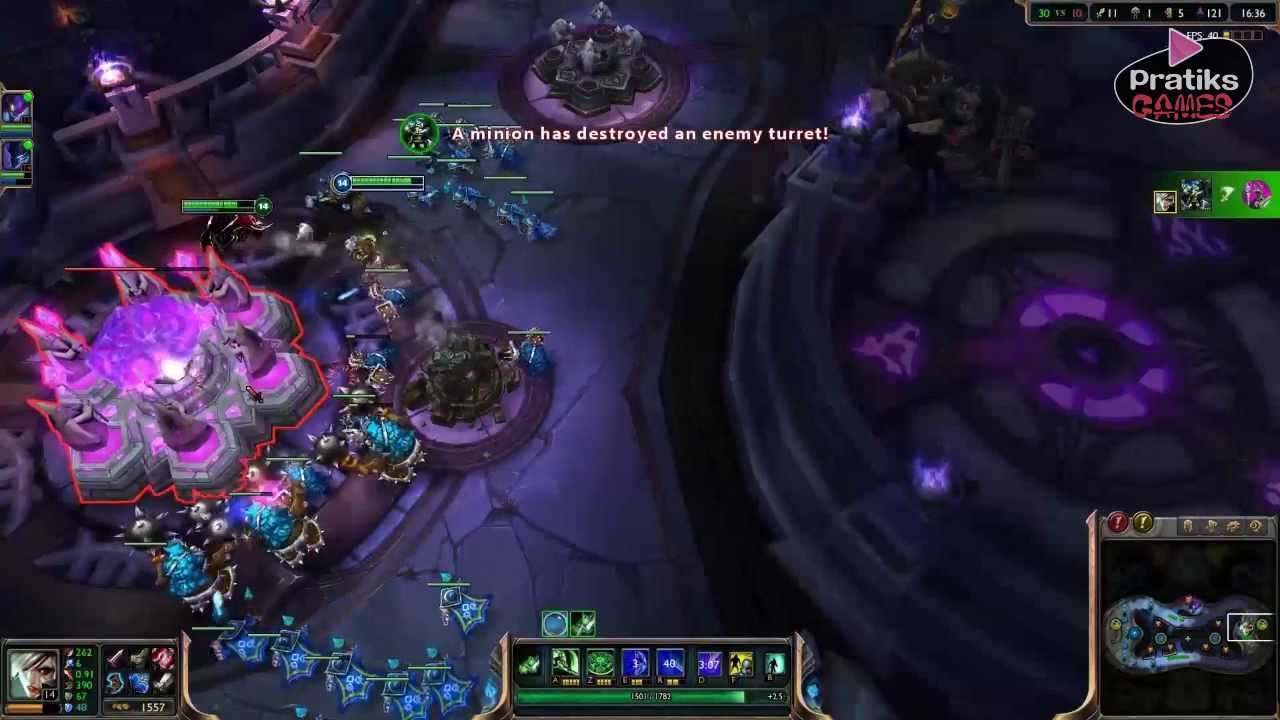 League of Legends - Autre mode jeu : la For&ecirc;t tortur&eacute;e