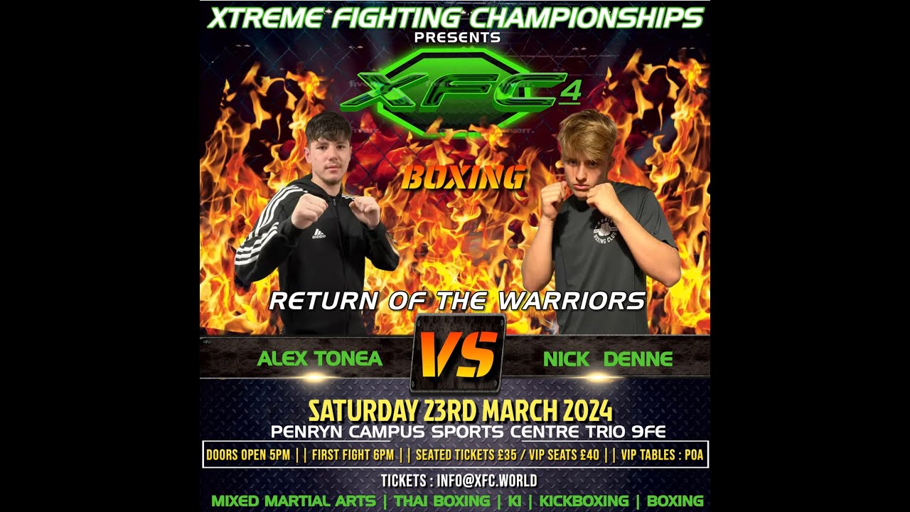 Alex Tonea vs Nick Denne at XFC 4 - Return Of The Warriors