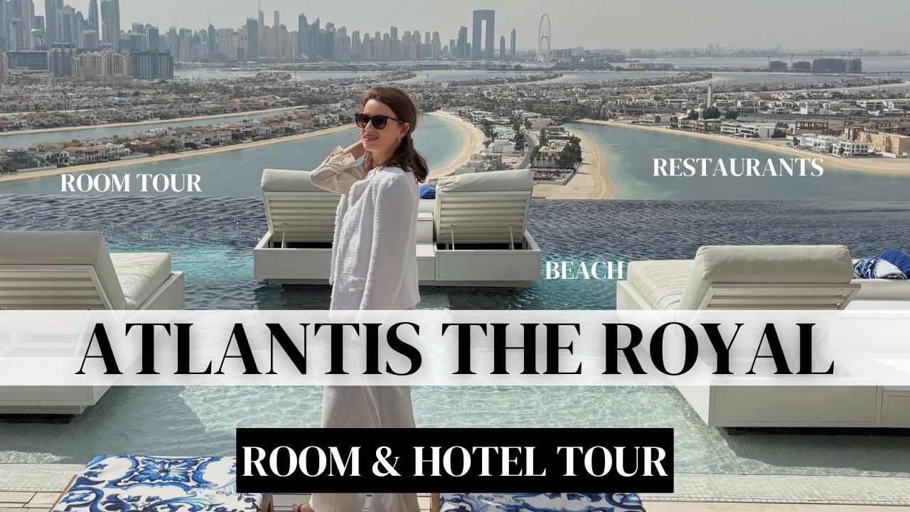 Atlantis the Royal Most LUXURIOUS Hotel 2025 | Palmscape room Atlantis the Royal Room Tour