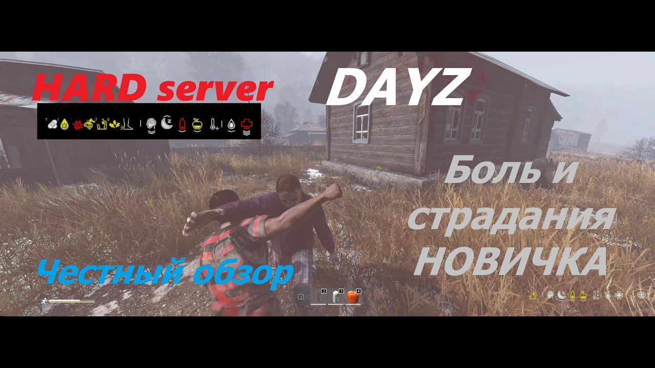 Взгляд новичка на DAYZ  в 2025. Выживание через боль, страдания и смерть. HARD-сервер. НЕ РЕКЛАМА!
