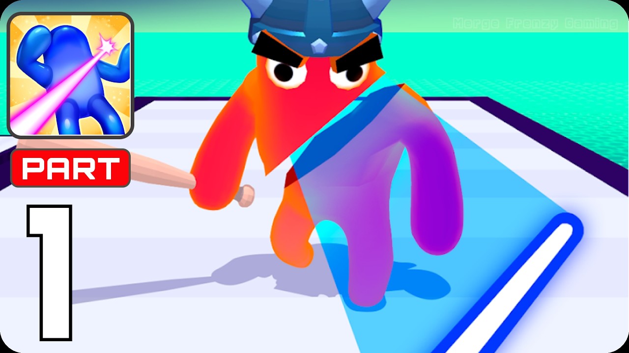 Blob 3D Shooter | Gameplay Walkthrough Ep 001 (iOS, Android)