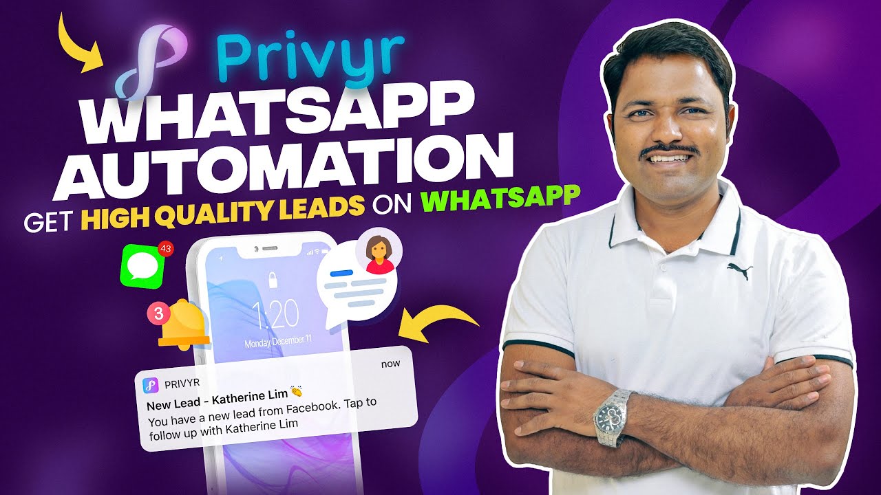 Повысьте эффективность своего бизнеса с помощью Privyr WhatsApp Automation | Получайте лиды на св...