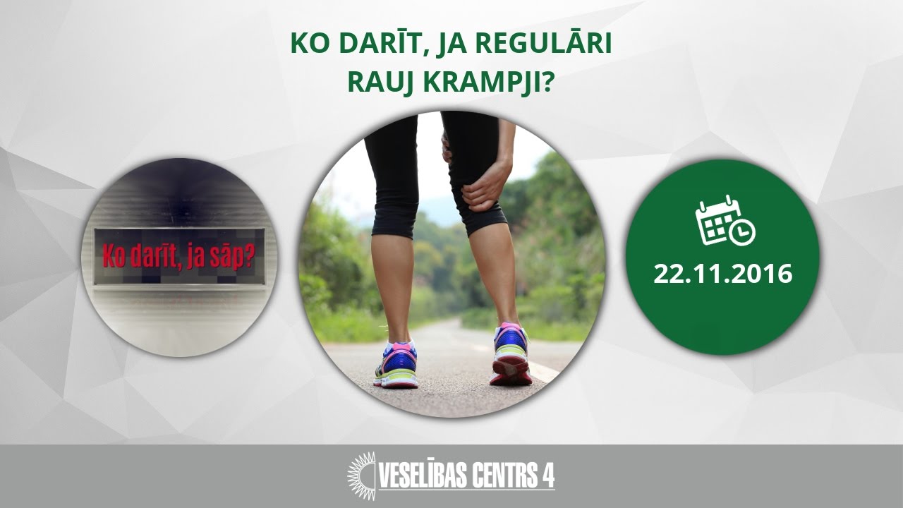 Ko darīt, ja regulāri rauj krampji?