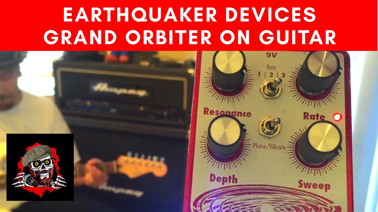 EarthQuaker Devices Grand Orbiter on Guitar