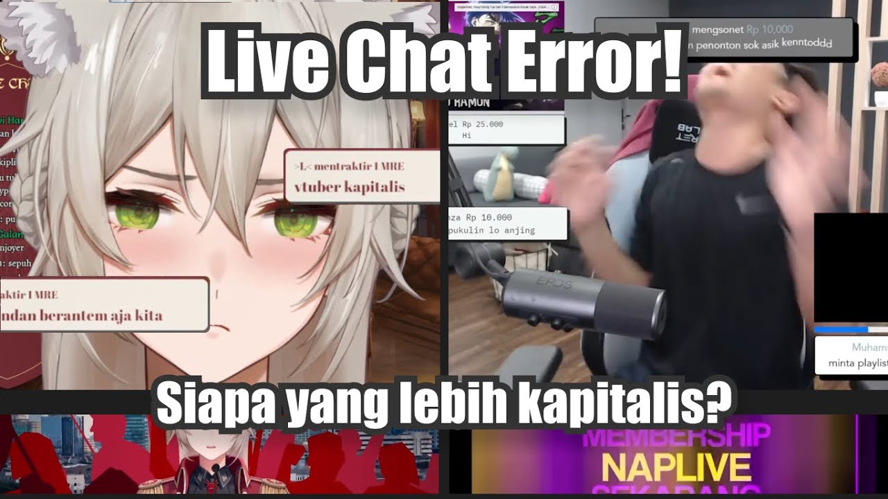 Komandan & Bang Al ketika Livechat Error 💹💰🤑💸 | Silvia Valleria & Naplive [Highlight Clip]