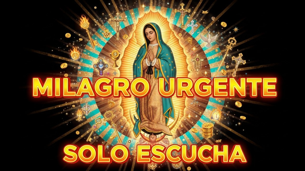 Oración de Nuestra Señora de Guadalupe para un Milagro Urgente: Recibe Tu Gran Bendición Hoy🙏✨ 📜