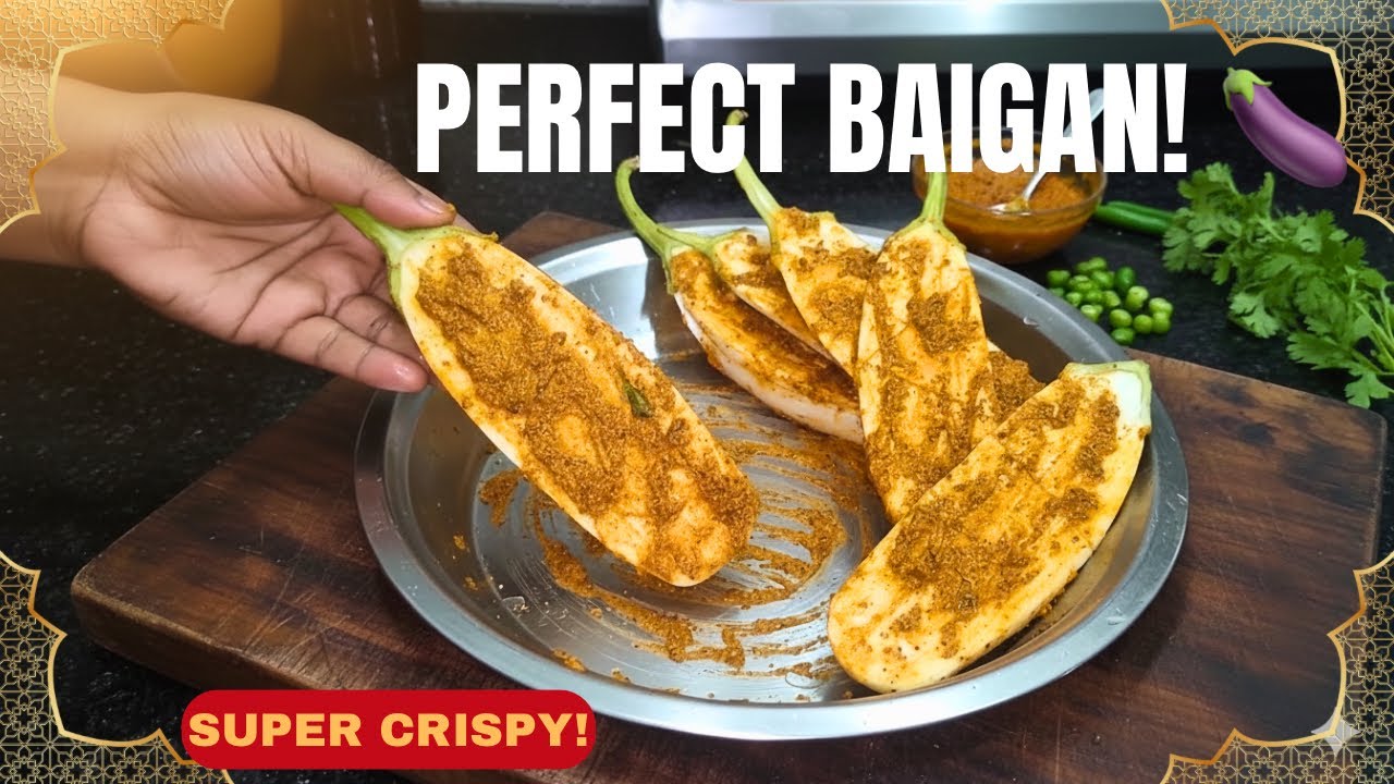 Crispy Baigan Fry Recipe 😋 Easy & Perfect Every Time |#BaiganFry # BaiganRecipe #brinjal  #eggplant 