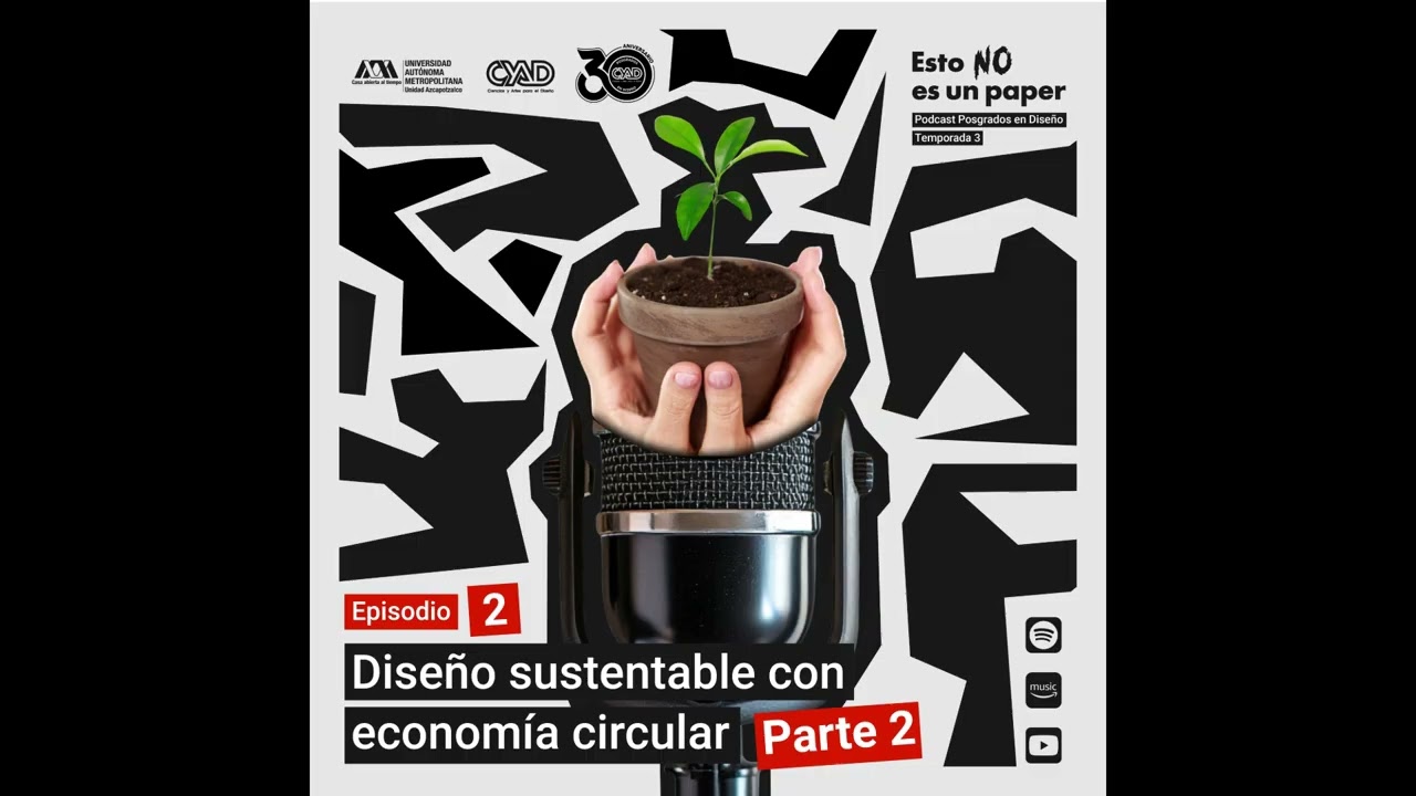 Esto NO es un paper. Temporada 3. Episodio 2. Diseño sustentable con economía circular (Parte 2)