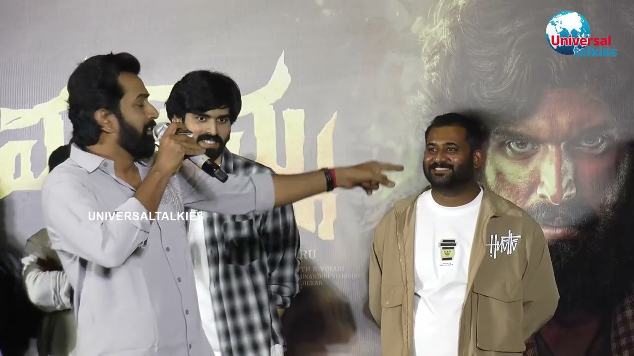 Actor Vikas Vashista Speech at Maremma Movie Teaser Launch Event | #universaltalkies
