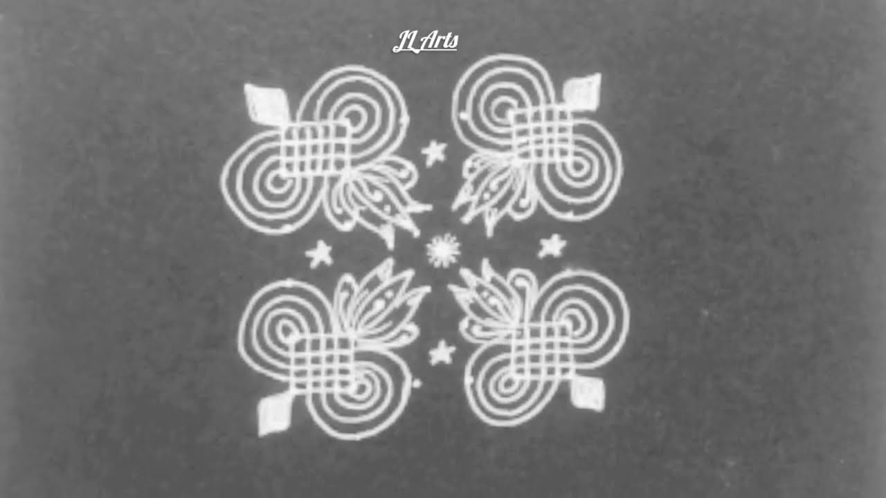 Easysimplydrawing #beautiful #kolam 🥰#stepbystep  #drawingideas ✨#simple #nice #jlarts 