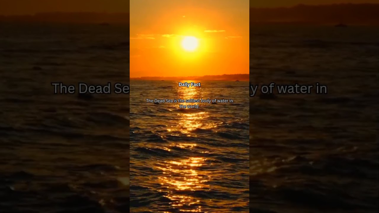 the dead sea and iceland shocking fact