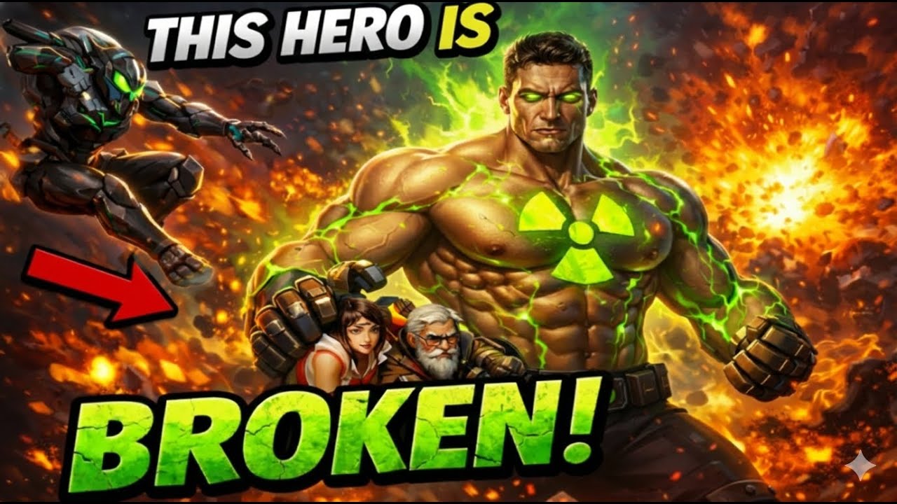 Solo Tanking as the new BROKEN HULK!!  Marvel Rivals Video #0012