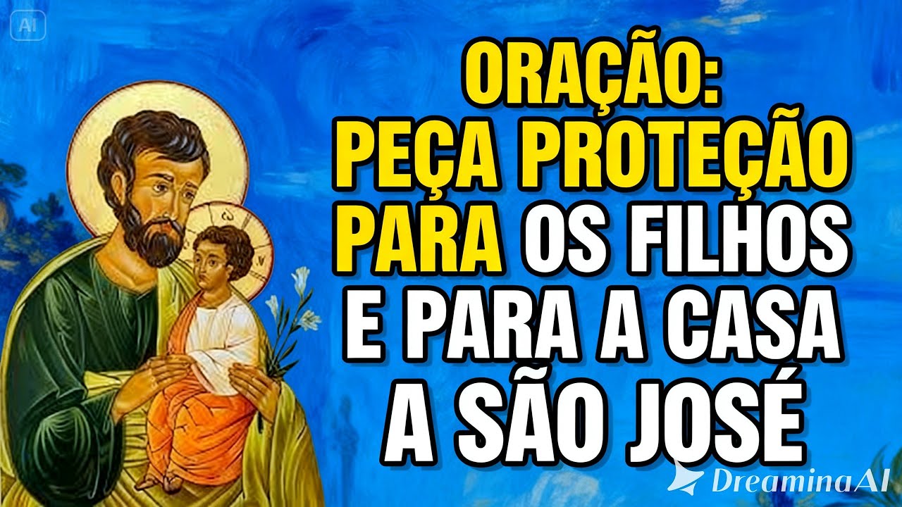 ORAÇÃO PODEROSA A SÃO JOSÉ PARA PROTEGER OS FILHOS E BLINDAR A CASA CONTRA TODO MAL