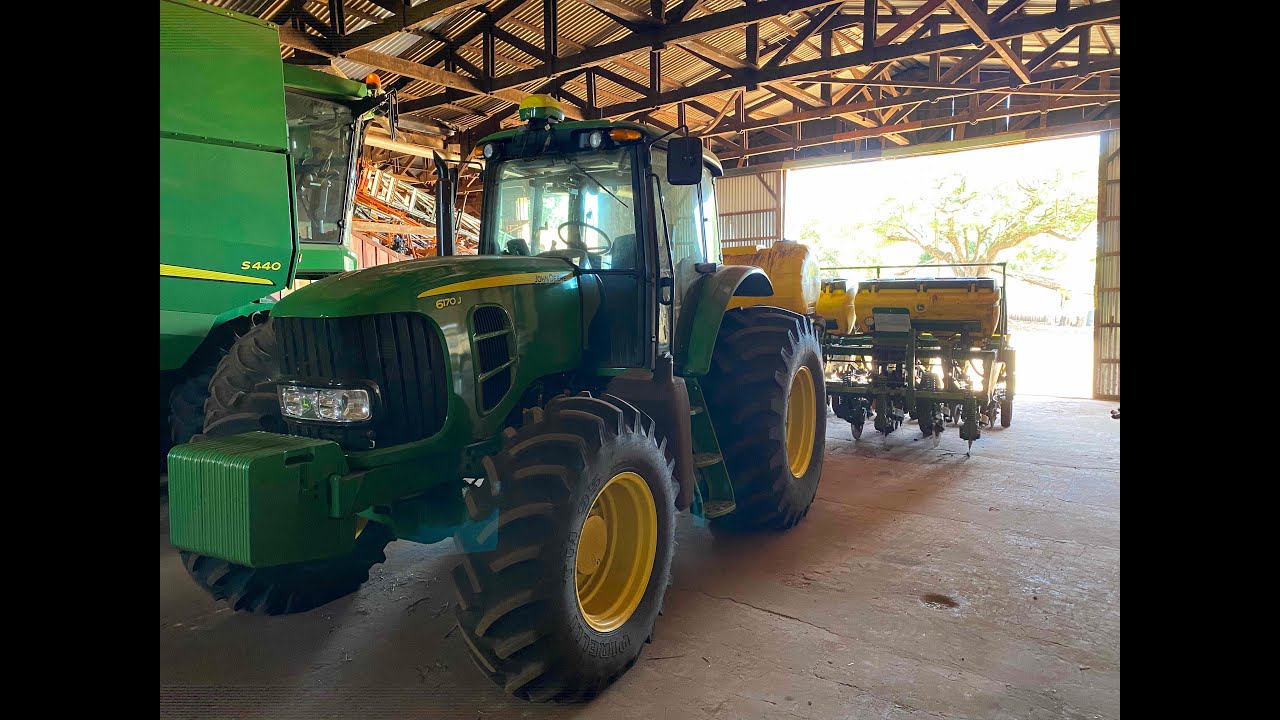 PLANTADEIRA JOHN DEERE 1111 (11x45cm) - 6170J - CONJUNTO PARA PLANTIO TOP!