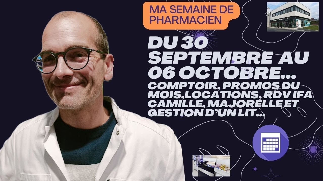 Ma Semaine du 30 Septembre au 06 Octobre, Comptoir, Promos, RDV commerciaux, Locations et Bilan!
